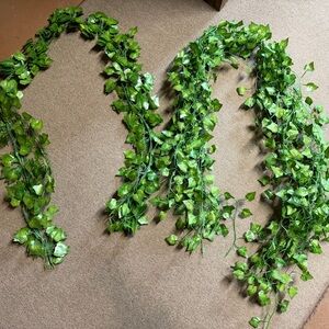 (2) Ivy bunches. 79” long. Several strands in each bunch can pull apart.